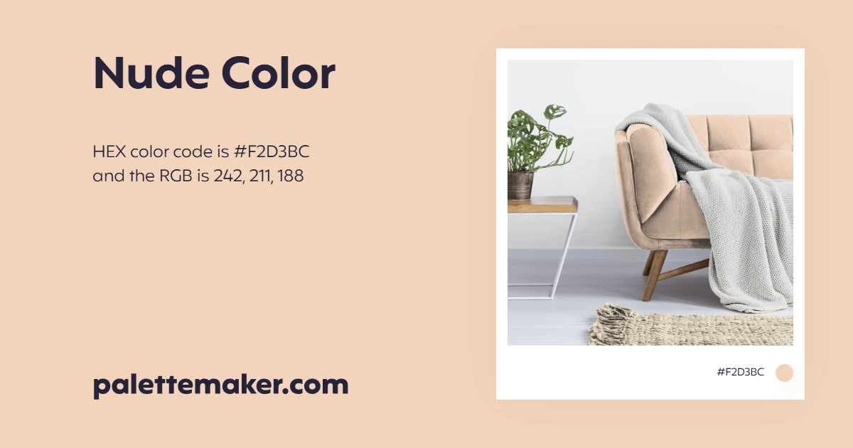 Nude Color Hex F D Bc Meaning And Live Previews Palettemaker