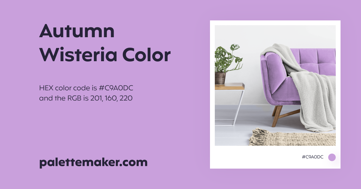 Wisteria Color, Codes and Facts – HTML Color Codes