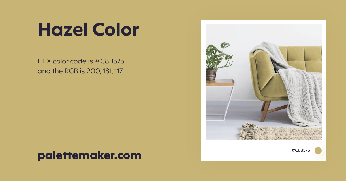 hazel-color-hex-c8b575-meaning-and-live-previews-palettemaker